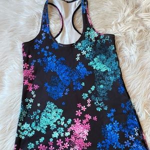 Lululemon Women's Cool Racerback Floral Sz 2